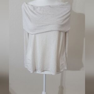 Velvet By Graham & Spencer Off The Shoulder White Top XS
